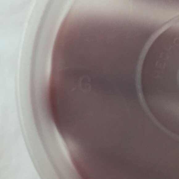 Tupperware Three White Clear Lid Seal G 3" for Tumblers Cups Vintage - Picture 5 of 5